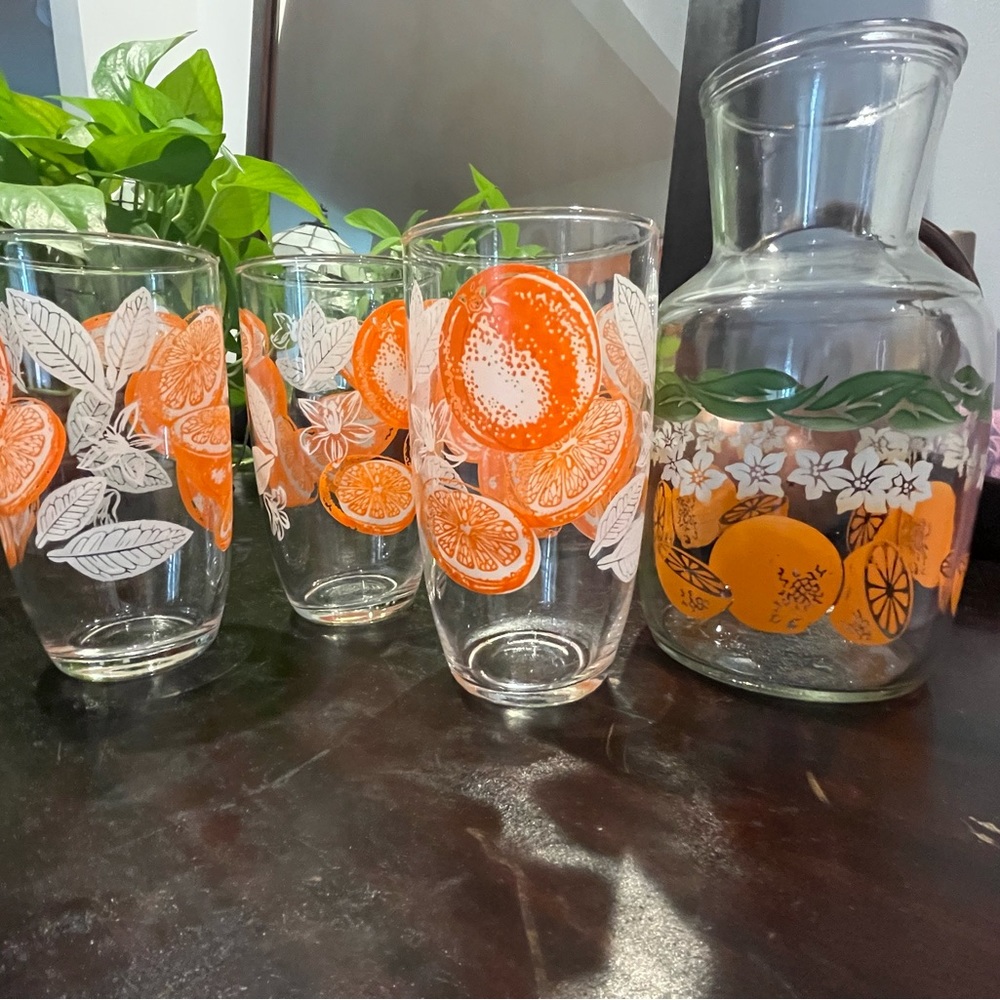 Vintage O. J. Breakfast set